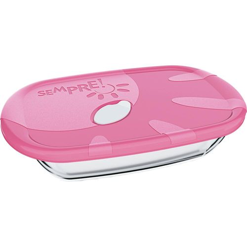 Assadeira Retangular 1.8l com Tampa Sempre Sortida