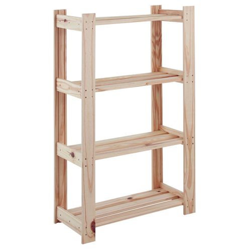 Estante 4 Prateleiras Modulare Tramontina Pinus