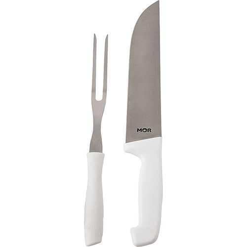 Conjunto do Assador 2 Peças 3309 Mor Branco
