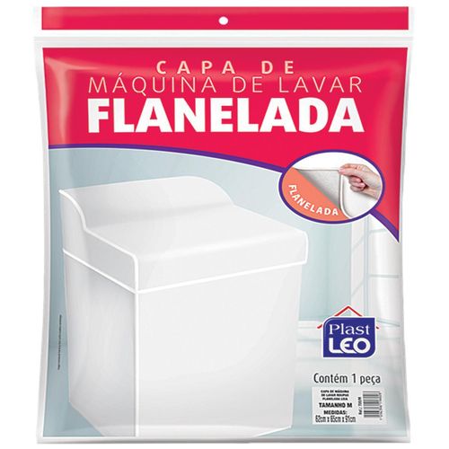 Capa para Máquina de Lavar Flanelada Plast Leo 731 M