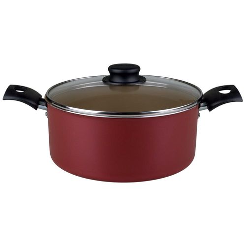 Panela Antiaderente Caçarola 22cm Turim Tramontina 20261/722 Vermelha