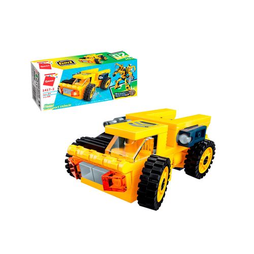 Bloco de Montar Set Trans Collector Construção 1417 Qman