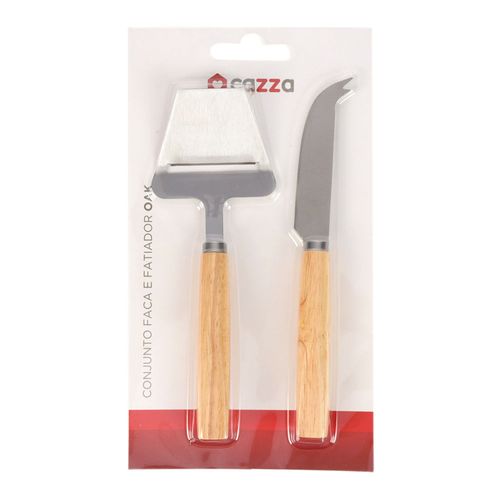 Conjunto 2 Peças Queijo Oak CV244959 Cazza