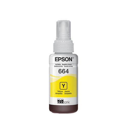 Refil de Tinta Epson T664 Amarelo