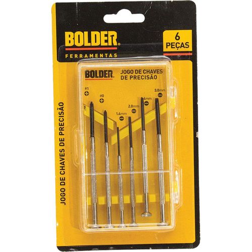 Jogo Chaves de Precisão 6 Peças Bolder