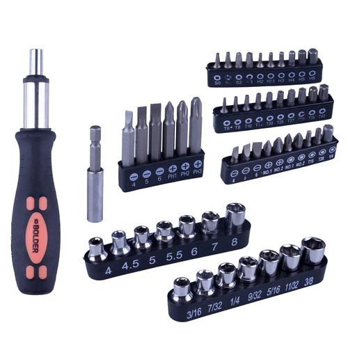 Jogo de Bits Bolder 52 Peças Ferramentas Essenciais