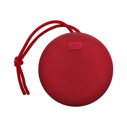 Caixa de Som Geonav sem Fio AERCX01R Bluetooth Potência 5W RMS Vermelho