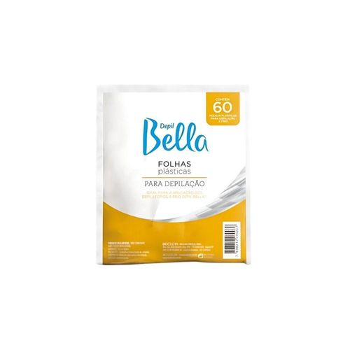 Depil Bella Folhas Plásticas Para Depilação 60un