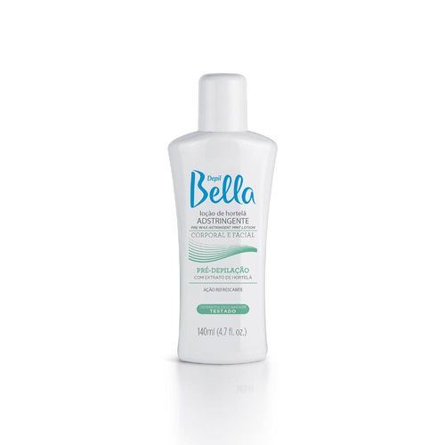 Depil Bella Loção Pré Depilatória de Hortelã 140ml