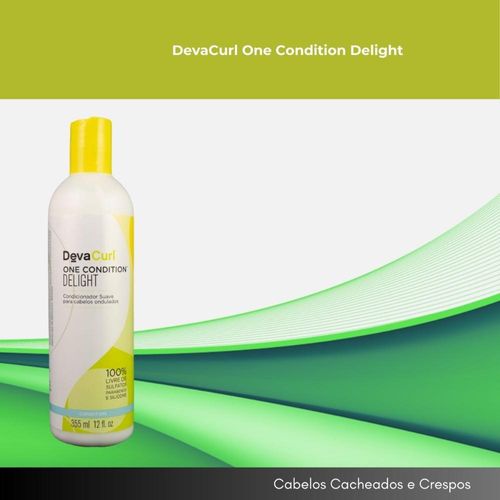 DevaCurl One Condition Delight Condicionador Suave 355ml