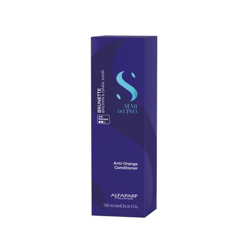 Alfaparf Semi Di Lino Brunette Anti-Orange Condicionador 200ml