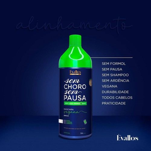Évallos Profissional Progressiva Vegana Sem Choro Sem Pausa 1000ml