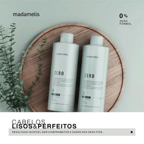 Madamelis Zero Escova Progressiva Sem Formol 2x1000ml
