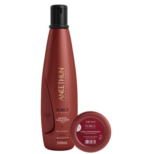 Aneethun Force Shampoo 300ml + Dose Fortalecedora 25g
