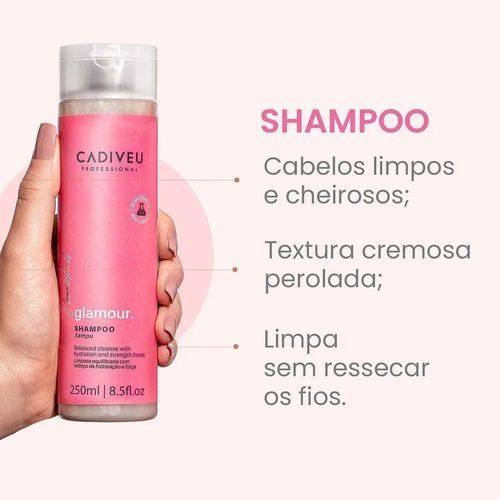 Cadiveu Glamour Rubi Essential Shampoo 250ml + Condicionador 250ml