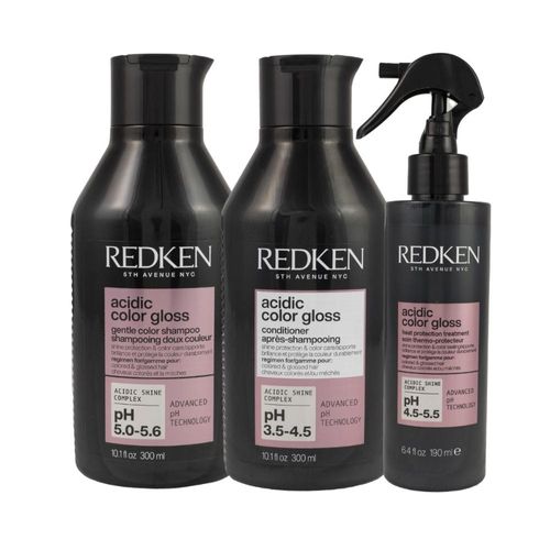 Redken Acidic Color Gloss Kit (3 Produtos)