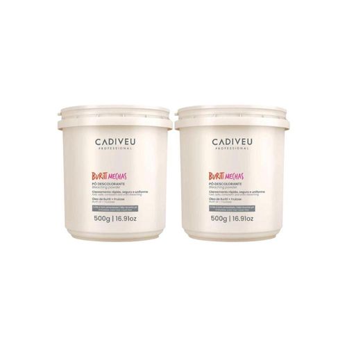 Cadiveu Buriti Mechas Kit 2 Pó Descolorante 500g