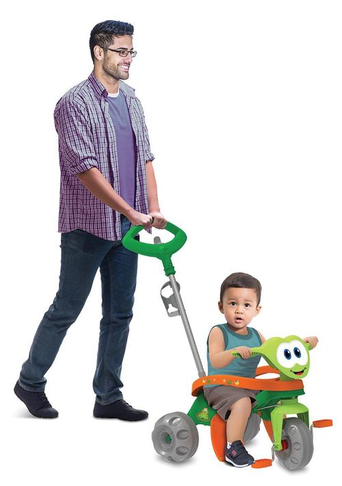 Triciclo Zootico Passeio & Pedal Bandeirante 734 Verde