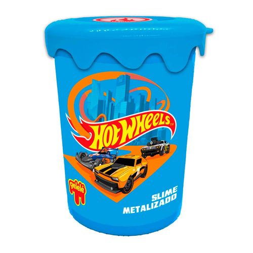 Slime Hot Wheels Gelelé 180g Doce Brinquedo