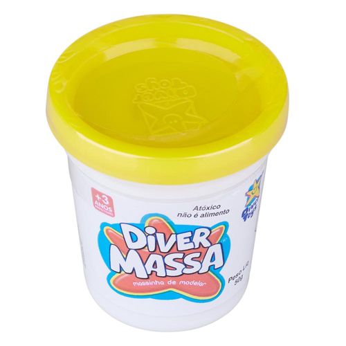 Massinha de Modelar Diver Massa 50g Divertoys 8077