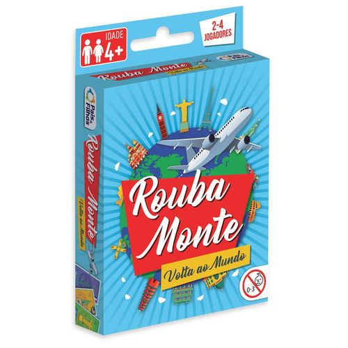 Jogo de Cartas Rouba Monte Pais e Filhos 7533