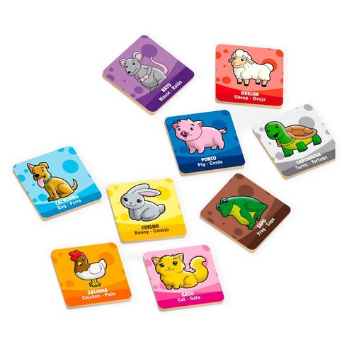 Jogo da Memória Animais Xalingo 5076.5