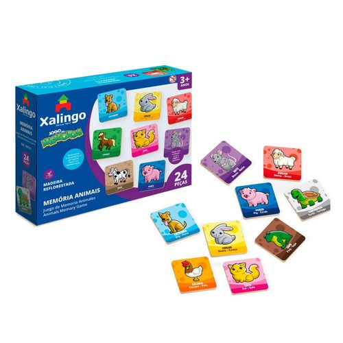 Jogo da Memória Animais Xalingo 5076.5