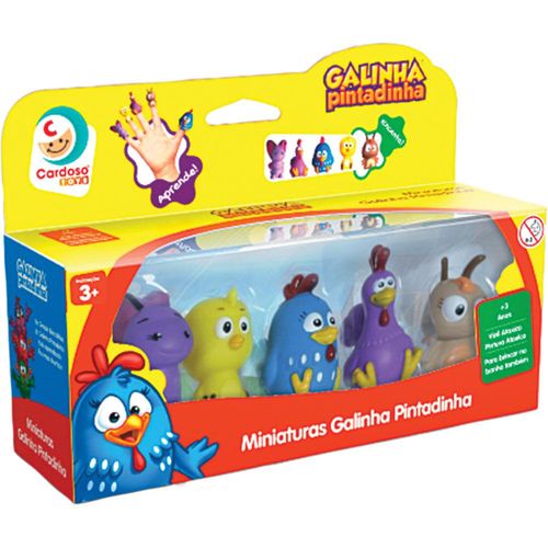 Miniaturas Galinha Pintadinha Cardoso 3038