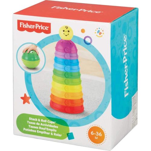 Potinhos Empilhar e Rolar Fisher Price W4472