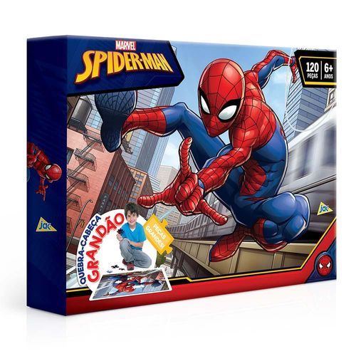 Quebra-cabeça 120 Peças Homem Aranha Toyster 2396