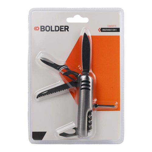 Canivete Multiuso 11 em 1 Bolder Ferramenta Completa