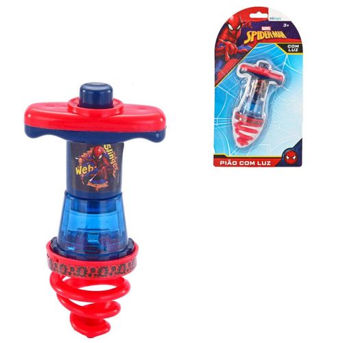 Pião com Luz Homem Aranha EtiToys YD-503