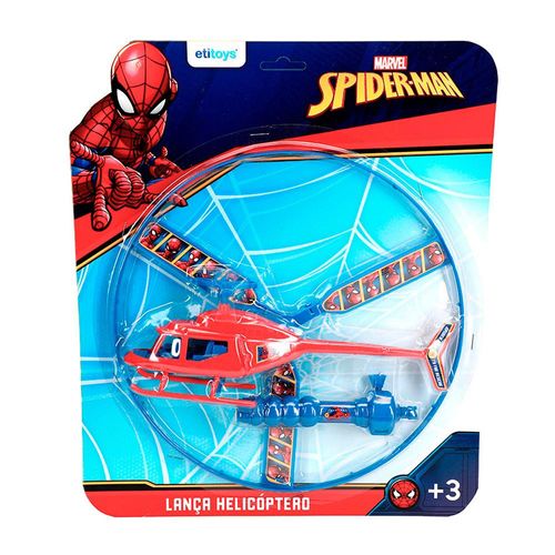 Helicóptero Lançador Infantil Spiderman Etilux