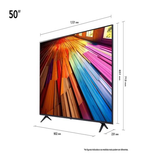 Smart TV 65" 4K Ultra HD LG 65UT8050PSA