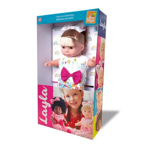 Boneca Layla Loira 781 Bee Toys