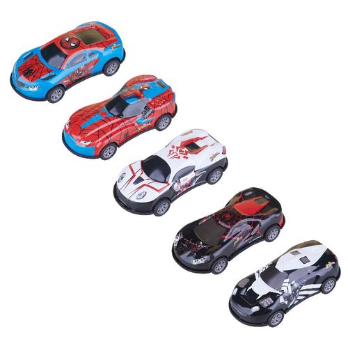 Cj 5 Carros Spiderman 4616 Candide