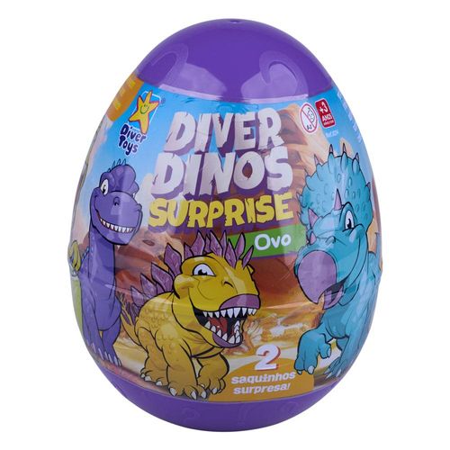 Ovo Diver Surprise Dinossauro Divertoys 8294