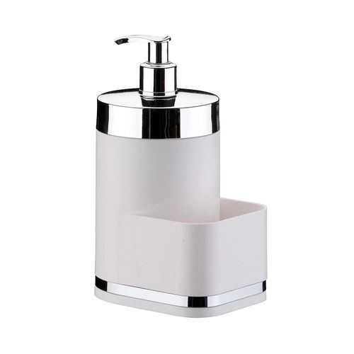 Dispenser de Detergente Future em Acrílico Branco 500ml