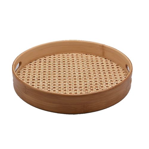 Bandeja Redonda Le Bamboo em Bambu 30cm - 1 Peça