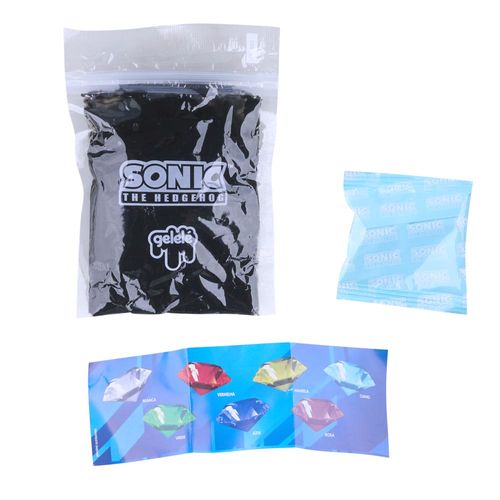 Slime Bola Quebra-Cabeça Sonic Doce Brinquedo - Item Sortido
