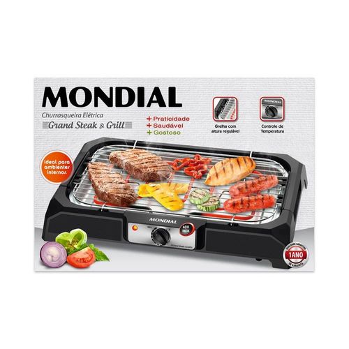 Churrasqueira Elétrica Mondial Grand Steak Grill CH-05 - 220V