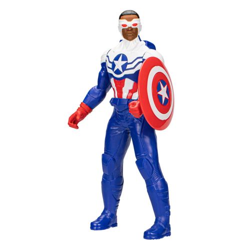 Boneco Capitão América Hasbro Marvel Mighty Hero Series