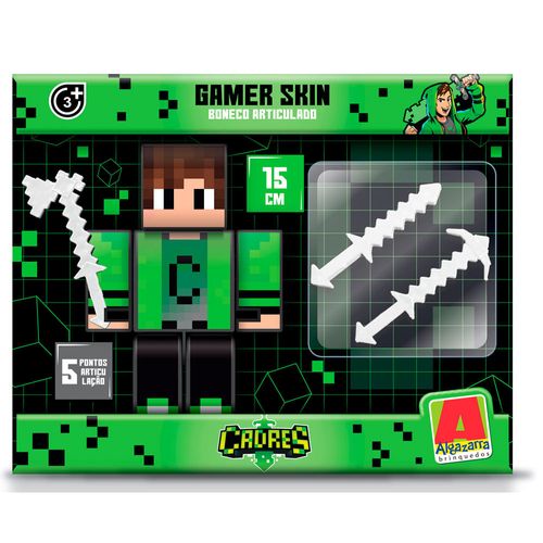 Boneco Cadres com 3 Acessórios 15cm Algazarra