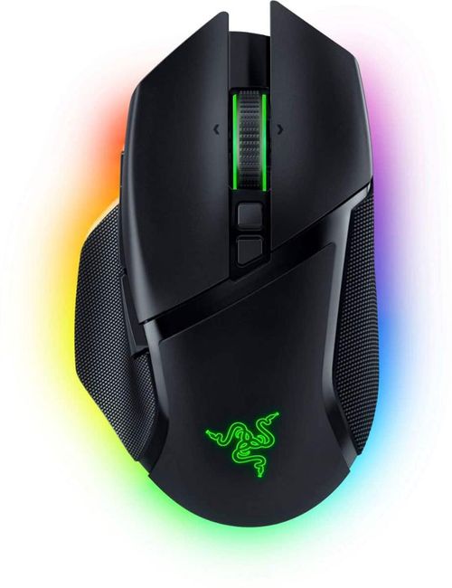 Mouse para jogos sem fio personalizável Basilisk V3 Pro com roda de inclinação Razer HyperScroll - Preto-RZ01-04620100-R3U1