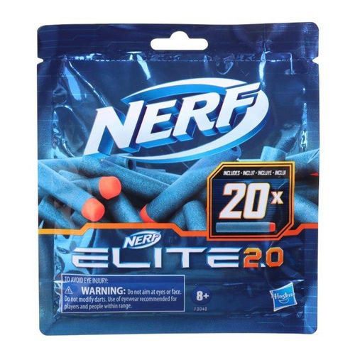 Refil 20 Dardos Nerf Hasbro F0040
