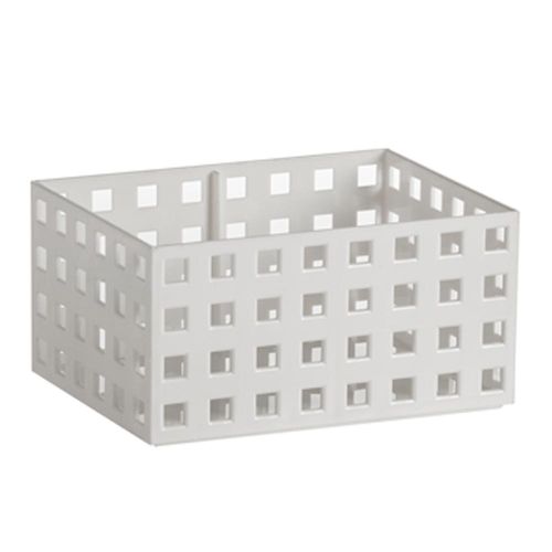 Cesto Organizador 841 Empilhável 16x11.5 Cristal Quadratta