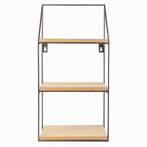 Prateleira Tripla Le 20x10x40cm Metal/Mdf