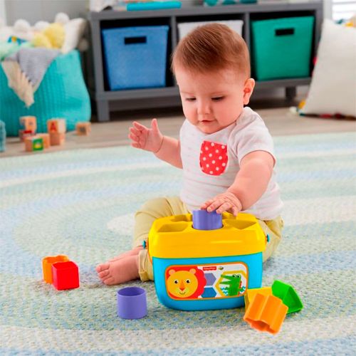 Balde Primeiros Blocos Fisher Price