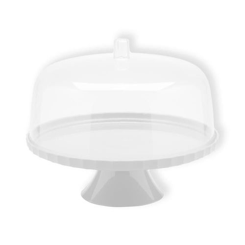 Boleira 25cm com Pé Ou Dual BF251 Branca