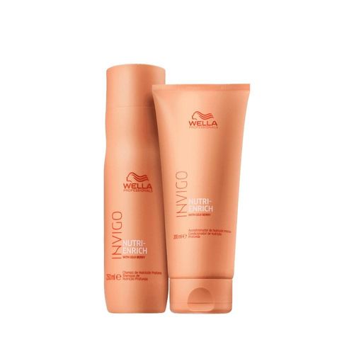 Wella Nutri-Enrich Kit Duo Shampoo 250ml e Condicionador 200ml